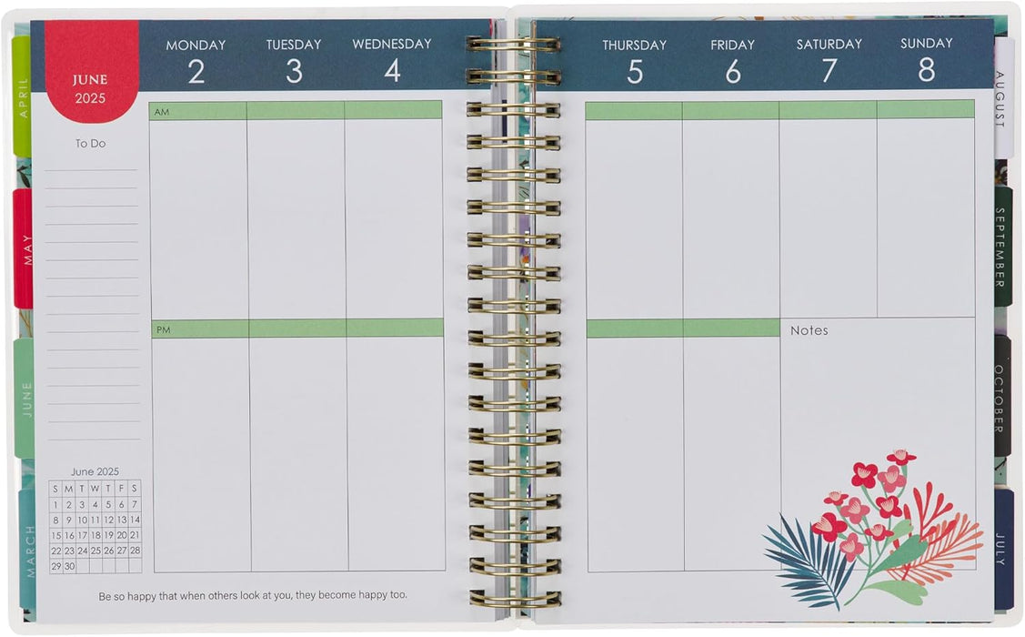 'Thankful, Grateful, Blessed' 2025 18-Month Planner