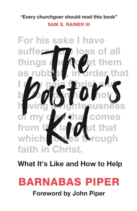 The Pastor's Kid: What it's Like and How to Help