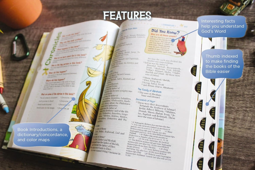 NIV Adventure Bible, Hardcover/Indexed
