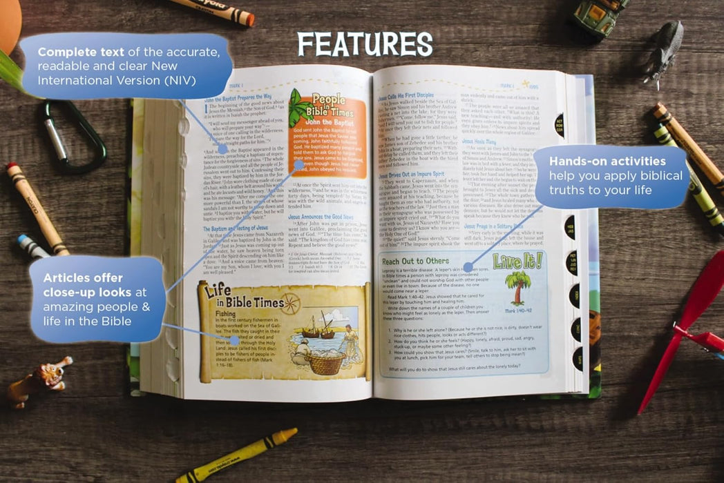 NIV Adventure Bible, Hardcover/Indexed