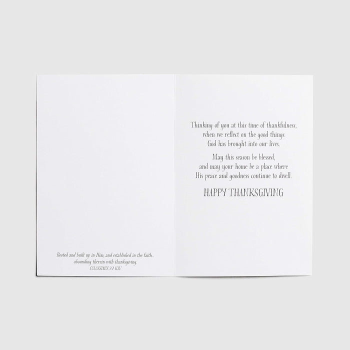 Thanksgiving Boxed Card (Box of 24)