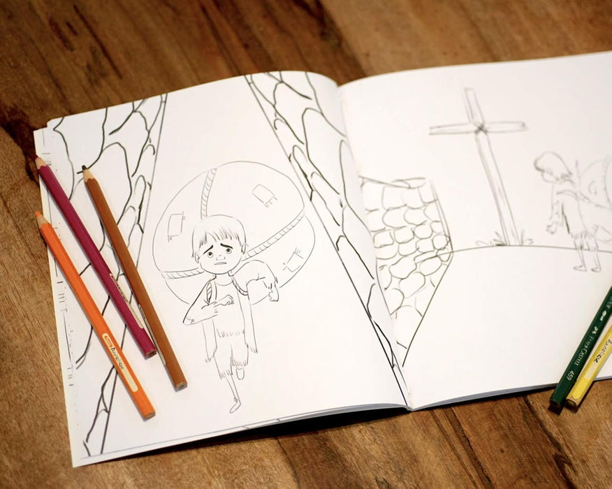 Little Pilgrim's Big Journey: Part 1 Colouring Book