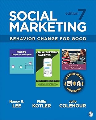 Social Marketing: Behaviour Change for Social Good EBOOK