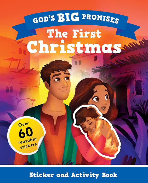 God's Big Promises Christmas Sticker and Activity Book