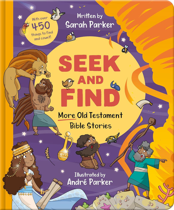 Seek and Find: More Old Testament Bible Stories: With Over 450 Things to Find and Count!