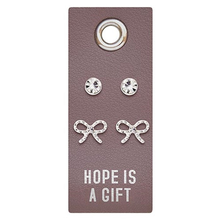 Hope is a Gift Stud Earrings (Set of 2)