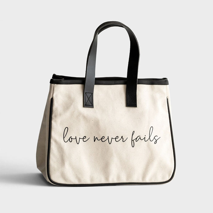Mini Tote Bag - Love Never Fails