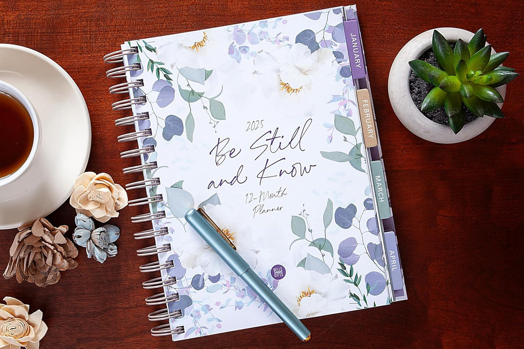 'Be Still and Know' 12-Month 2025 Planner