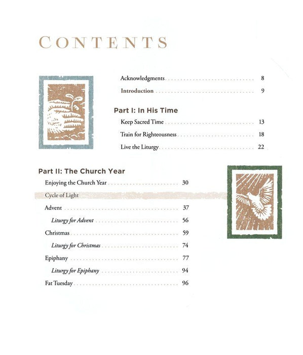 Sacred Seasons: A Family Guide to Center Your Year Around Jesus