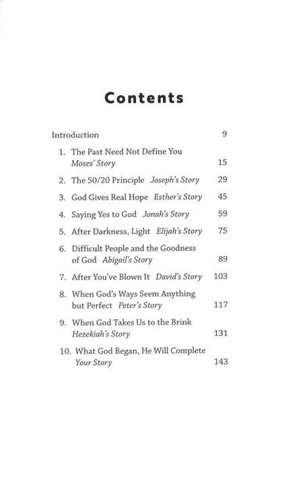 God's Not Done With You: Encouragement from the Bible's Greatest Comeback Stories