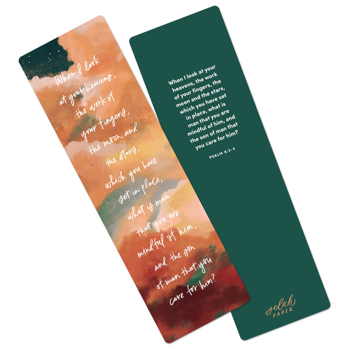 Starry Sky Psalm Bible Bookmark