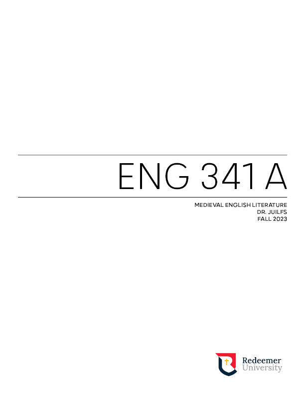 ENG 341 Course Pack