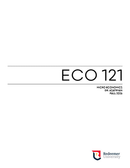 ECO 121 Course Pack