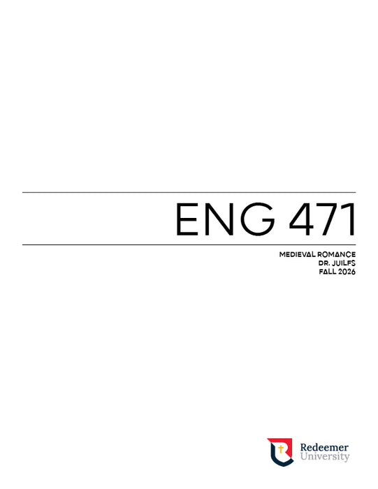 ENG 471 Course Pack