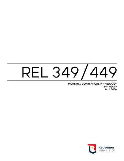 REL 349/449 Course Pack