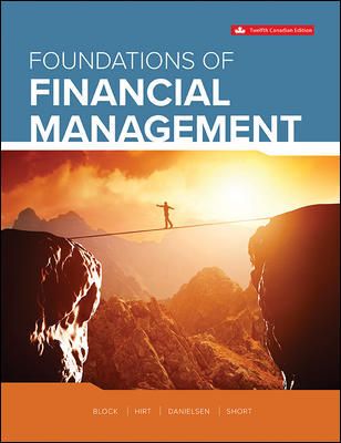 Foundations of Financial Management EBOOK