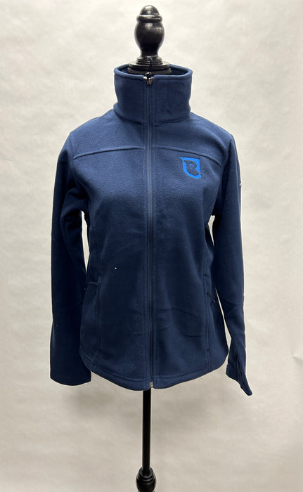 Women's Columbia Full Zip Fleece - Navy