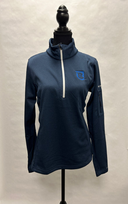 Women's Columbia Half Zip - Navy