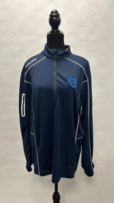 Men's Columbia 1/4 Zip - Navy