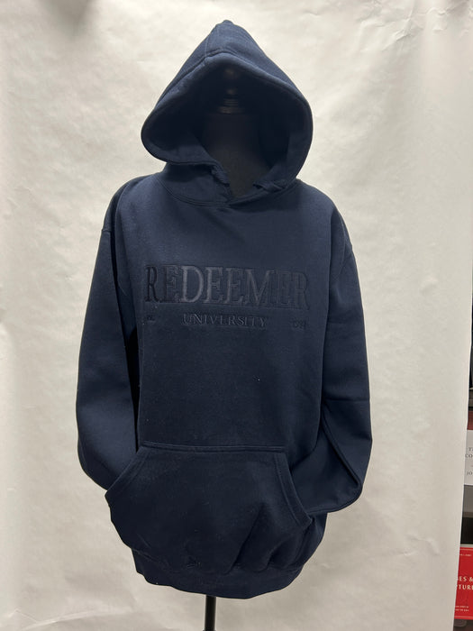 Navy Layer Essentials Hood - Tone on Tone