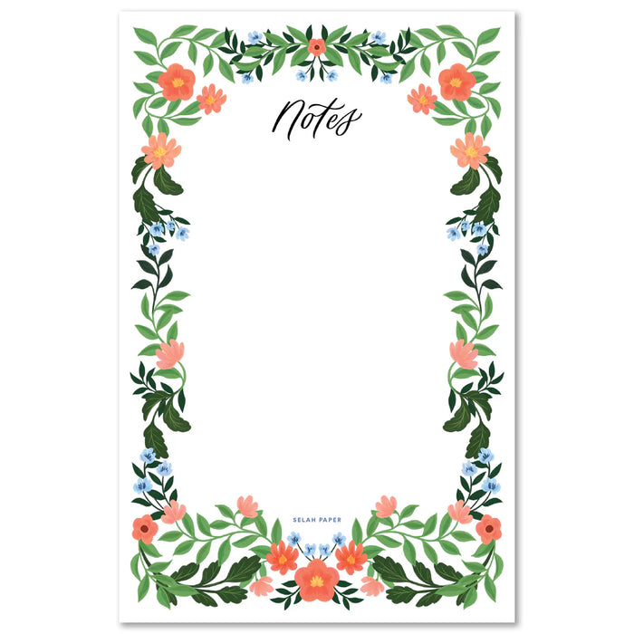 Selah Notepad - Floral