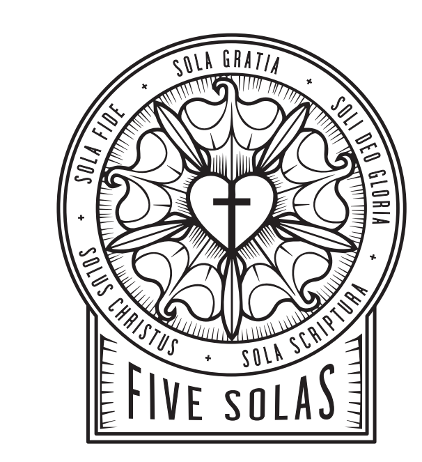 Five Solas Sticker