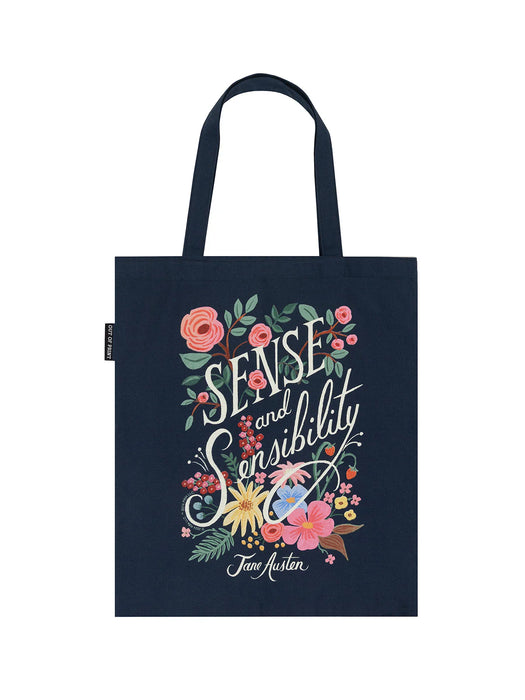 'Sense and Sensibility' (Puffin in Bloom) Tote Bag