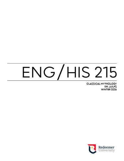ENG/HIS 215 Course Pack
