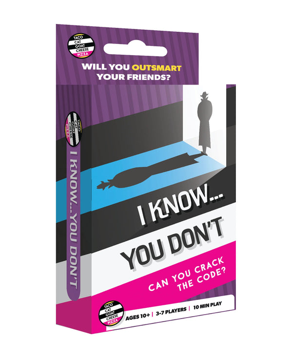 I Know You Don't Game