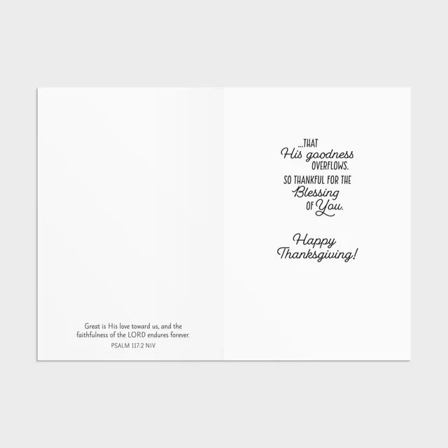Boxed Cards - Thanksgiving Blessings (Box of 12)