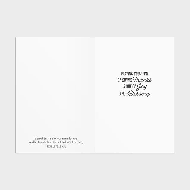 Boxed Cards - Thanksgiving Blessings (Box of 12)