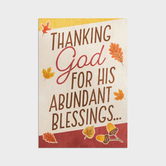 Boxed Cards - Thanksgiving Blessings (Box of 12)