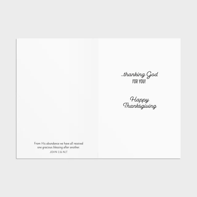 Boxed Cards - Thanksgiving Blessings (Box of 12)