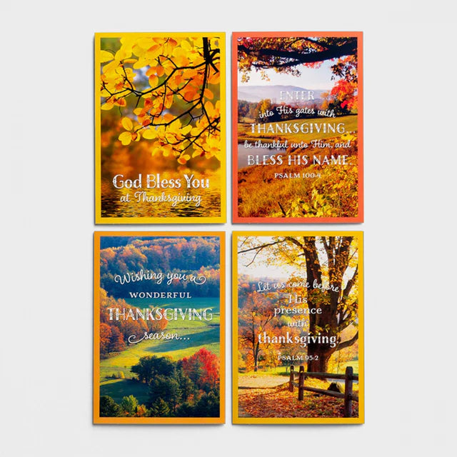 Boxed Cards - Thanksgiving - Give Thanks (Box of 12)