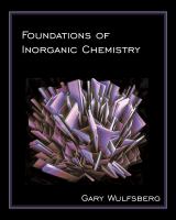Foundations of Inorganic Chemistry