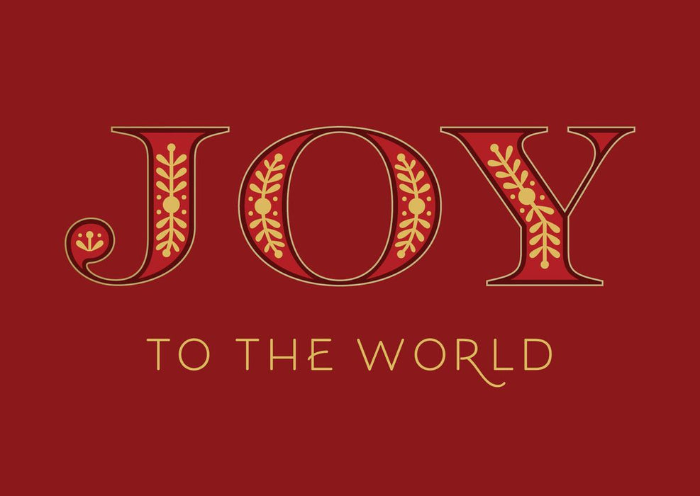 Joy to the World Boxed Christmas Cards