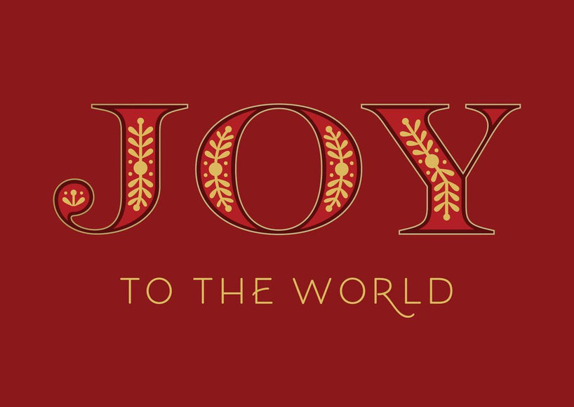 Joy to the World Boxed Christmas Cards
