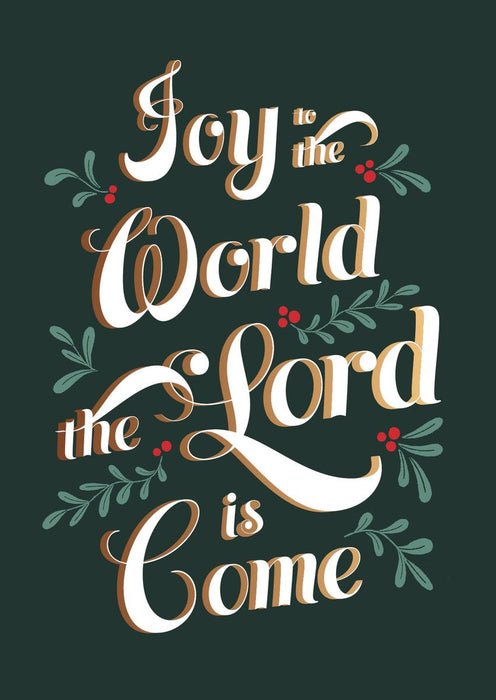 Joy to the World, the Lord Is Come Boxed Christmas Cards