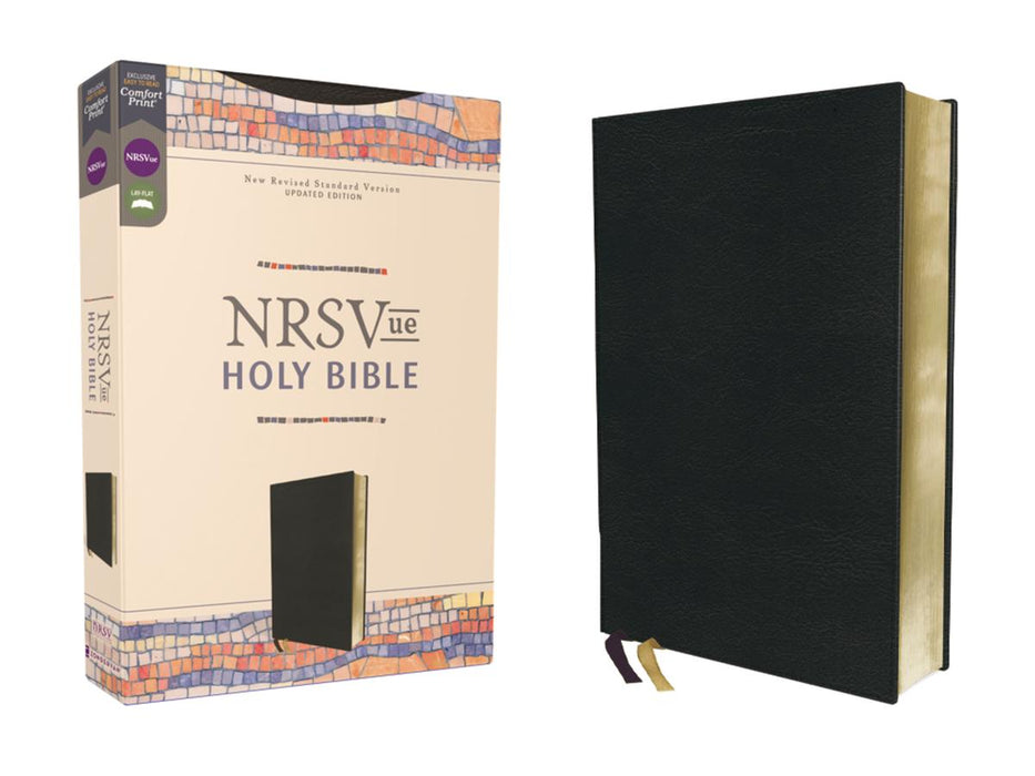 NRSV - Updated Edition Holy Bible (Comfort Print) Black Leathersoft