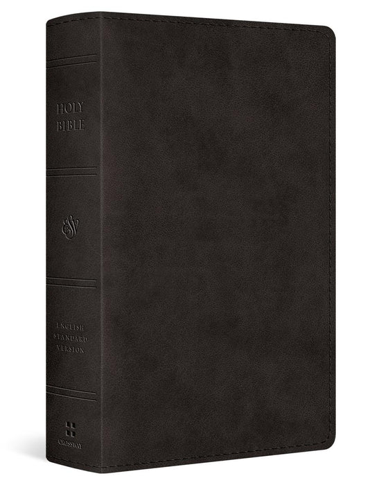 ESV Single Column heritage bible - Black Trutone