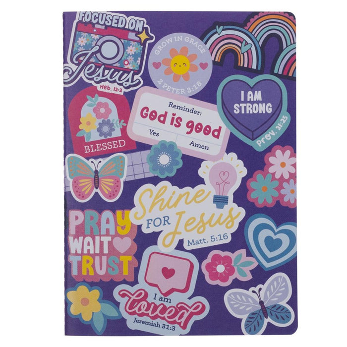 Large Notebook - Shine for Jesus Matt 5:16