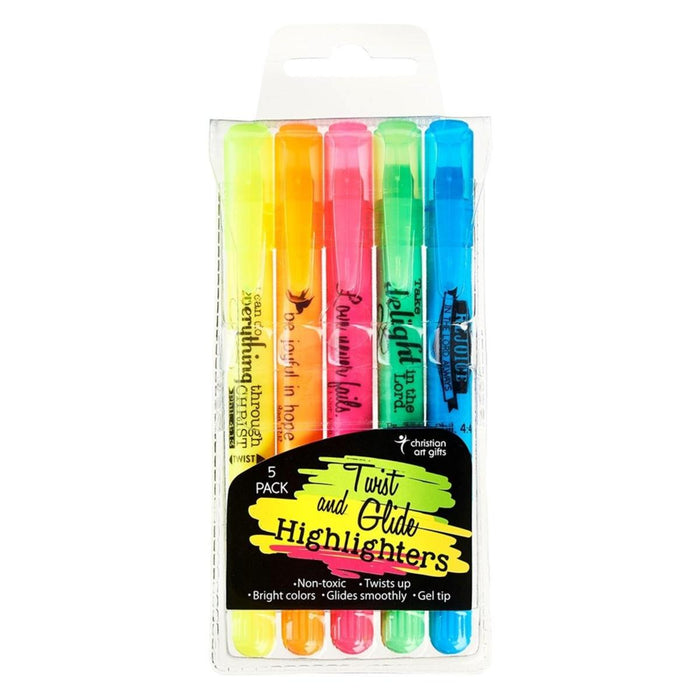 Highlighter Set - Twist and Glide (Set of 5)