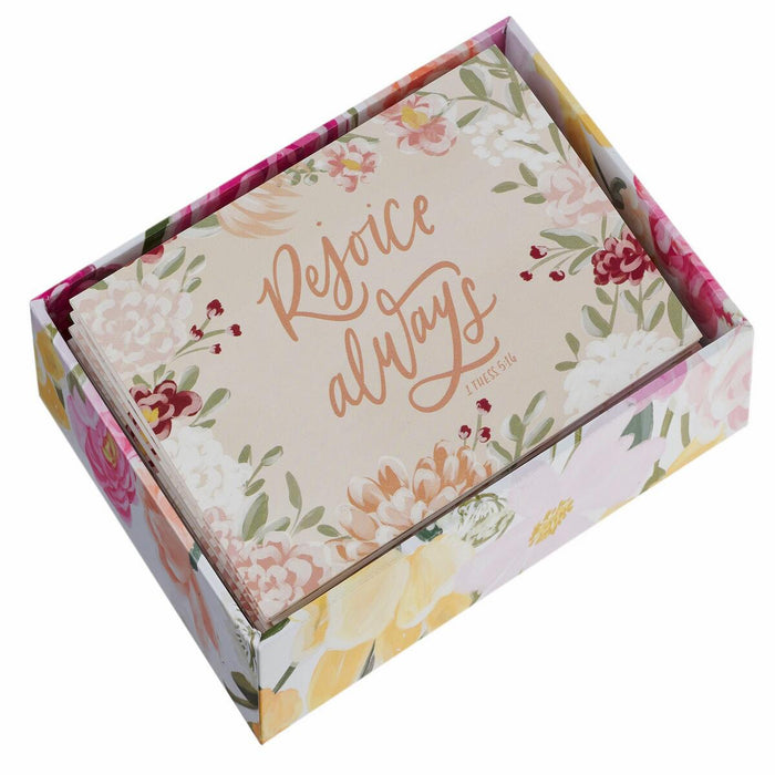 Notecard Set - Floral Blessing Scripture 4 Designs