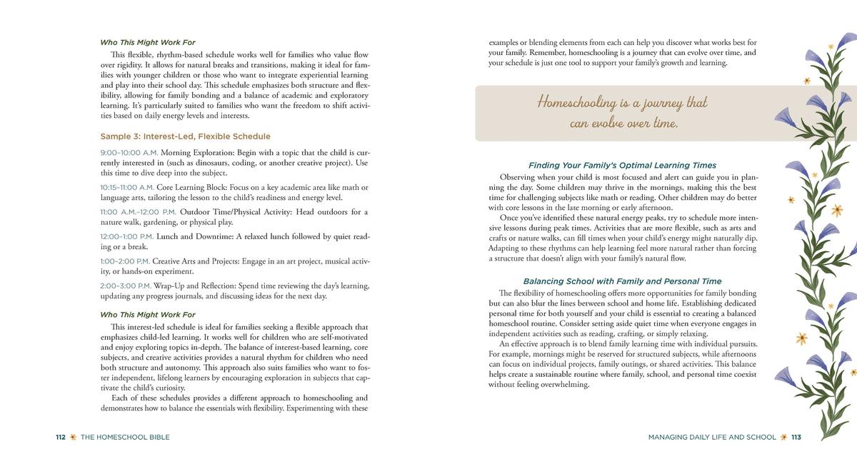 The Homeschool Bible