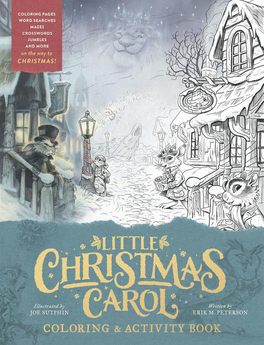 Little Christmas Carol Coloring and Activity Book