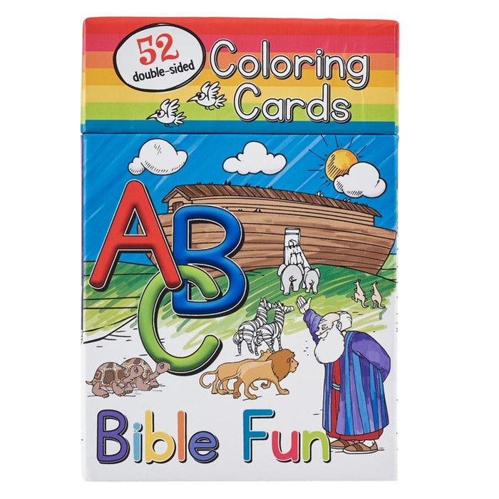 Coloring Cards ABC Bible Fun