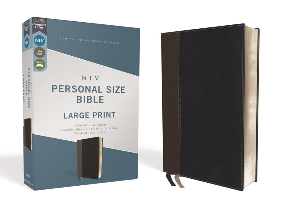 NIV Personal Size Large Print Bible (Comfort Print, hardcover)