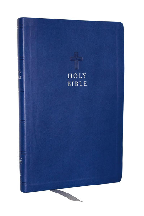 KJV Value Ultra Thinline (Comfort Print) Blue Leathersoft