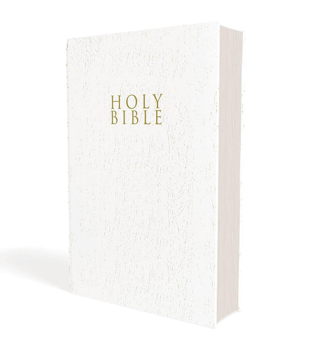 NIV Gift and Award Bible (Comfort Print) White Leather Look