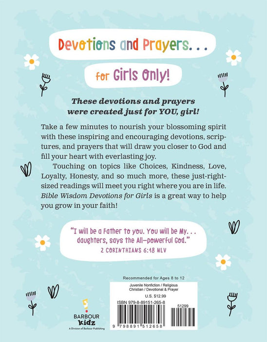Bible Wisdom Devotions for Girls